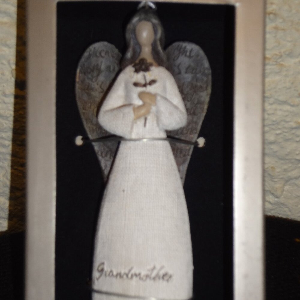 "Grandmother" Angel Holiday Ornament